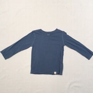 Burt’s Bees Baby Solid V-Neck Organic LS T-Shirt